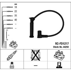 Ignition Cable Kit NGK 44250 OE Ref 1071986