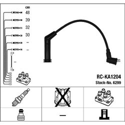 Ignition Cable Kit NGK 6299 OE Ref 27423-02610