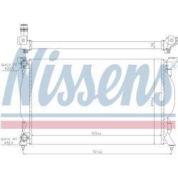 Radiator NISSENS 60304A OE Ref 8E0.121.251 A