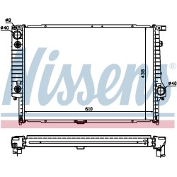 Radiator NISSENS 60597A OE Ref 1.709.459 NISSENS