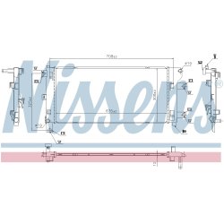Radiator NISSENS 606264 OE Ref 214105SH0A