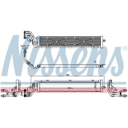 Engine Cooling Radiator Intercooler NISSENS 606268 OE Ref 5Q0121251GH