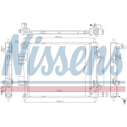 Radiator NISSENS 606399 OE Ref 25310B9150