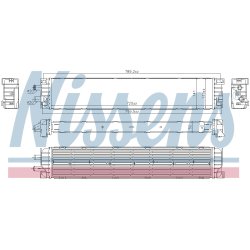 Radiator NISSENS 606401 OE Ref 8W0145804A