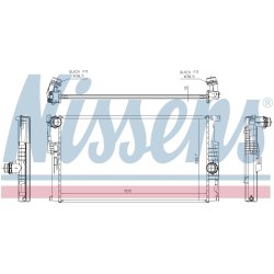 Radiator NISSENS 60814 OE Ref 7600511 NISSENS