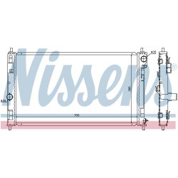 Radiator NISSENS 61019 OE Ref 5191286AA NISSENS