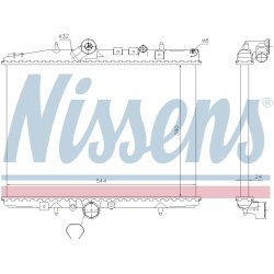 Radiator NISSENS 61294A OE Ref 1330.Q4 NISSENS