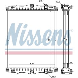 Radiator NISSENS 614430 OE Ref 1403177R