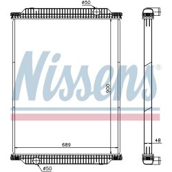 Radiator NISSENS 61448 OE Ref 504136671