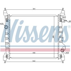 Radiator NISSENS 61679 OE Ref 96984450 NISSENS