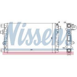 Radiator NISSENS 61785 OE Ref K46558704 NISSENS