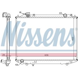 Radiator NISSENS 62246A OE Ref 1455864 NISSENS