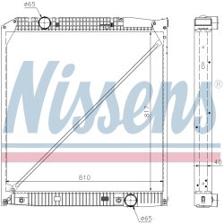 Radiator NISSENS 62652A OE Ref 942 500 15 03