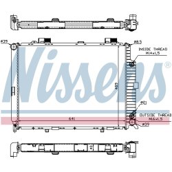 Radiator NISSENS 62689A OE Ref 210 500 19 03 NISSENS