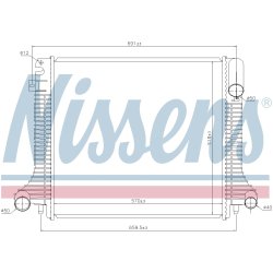 Radiator NISSENS 62798 OE Ref A9735000803