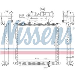 Radiator NISSENS 628756 OE Ref 81061010081