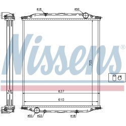 Radiator NISSENS 628790 OE Ref 85061006016