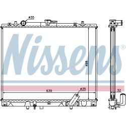 Radiator NISSENS 62895A OE Ref MR258669 NISSENS