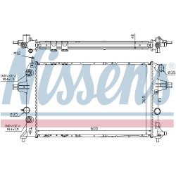 Radiator NISSENS 63003A OE Ref 1300 407 NISSENS