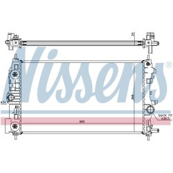 Radiator NISSENS 630723 OE Ref 13267669 NISSENS