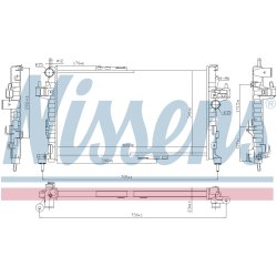 Radiator NISSENS 63094 OE Ref 1300 261