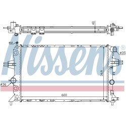 Radiator NISSENS 63249A OE Ref 1300 198 NISSENS