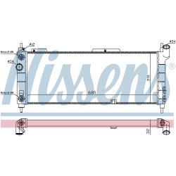 Radiator NISSENS 632921 OE Ref 1300 153 NISSENS