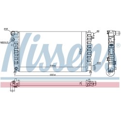 Radiator NISSENS 63523 OE Ref 1301.L5 NISSENS