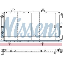 Radiator NISSENS 635721 OE Ref 1300.F8 NISSENS