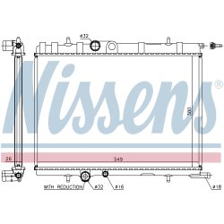 Radiator NISSENS 63694A OE Ref 1330.F7 NISSENS