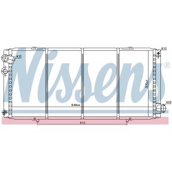 Radiator NISSENS 63728 OE Ref 1301.K4 NISSENS