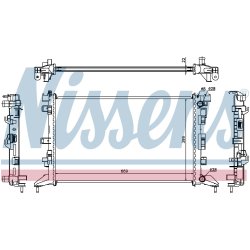 Radiator NISSENS 637602 OE Ref 21410-0003R