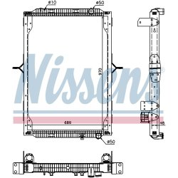 Radiator NISSENS 63786 OE Ref 5001 873 356