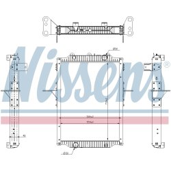 Radiator NISSENS 637879 OE Ref 85013644