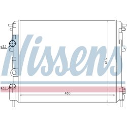 Radiator NISSENS 63809 OE Ref 81 00 343 476 NISSENS