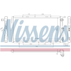 Radiator NISSENS 63911A OE Ref 77 00 785 734 NISSENS