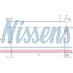Radiator NISSENS 63991 OE Ref 211893 NISSENS