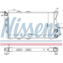 Radiator NISSENS 64010 OE Ref 113610501 NISSENS