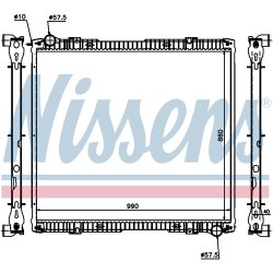Radiator NISSENS 64067A OE Ref 1527653