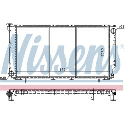 Radiator NISSENS 64087 OE Ref 45199-AA220 NISSENS