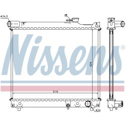 Radiator NISSENS 64165 OE Ref 1770068D00 NISSENS