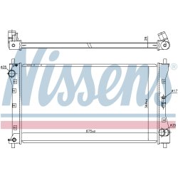 Radiator NISSENS 64256 OE Ref 71750368 NISSENS