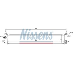 Radiator NISSENS 646837 OE Ref G901075011