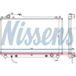 Radiator NISSENS 64764 OE Ref 1640050251 NISSENS