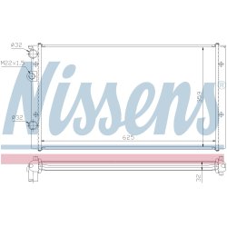 Radiator NISSENS 65248 OE Ref 1H0121253BJ NISSENS