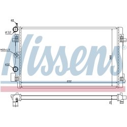 Radiator NISSENS 65293 OE Ref 6R0.121.253 G NISSENS