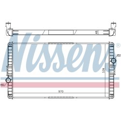 Radiator NISSENS 65468A OE Ref 22057430