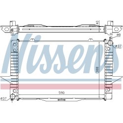 Radiator NISSENS 65546A OE Ref 36000000-4 NISSENS