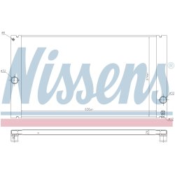 Radiator NISSENS 65614 OE Ref 36000211 NISSENS