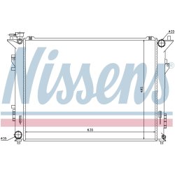 Radiator NISSENS 66998 OE Ref 253103E080 NISSENS